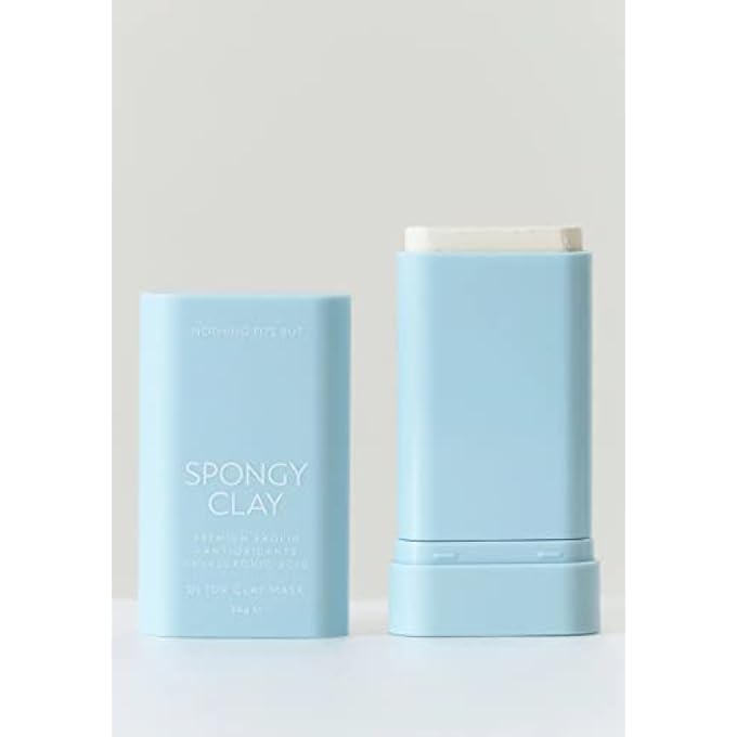 NOTHING FITS BUT PORE PURIFYING DETOX SPONGY CLAY STICK MASK & SILICONE BRUSH PAD - Image 2